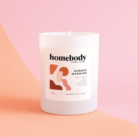 Sunday Morning "Burn and Bloom" Candle