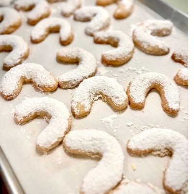 Almond Crescent Cookie Bag