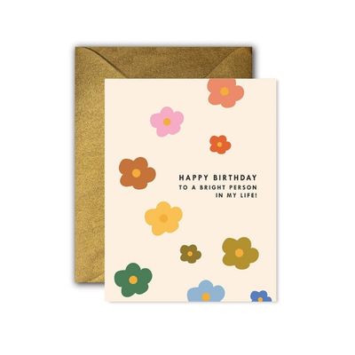Mod Happy Birthday - Greeting Card